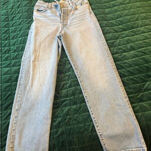 Levi's Light Blue Straight Leg Jeans